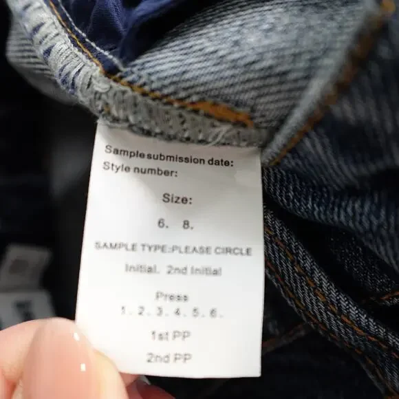 Self-Portrait Jeans Womens 26x32 (Actual 26x28)‎ Baggy Wide Leg Cargo High Rise